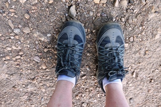Good fitting shoes