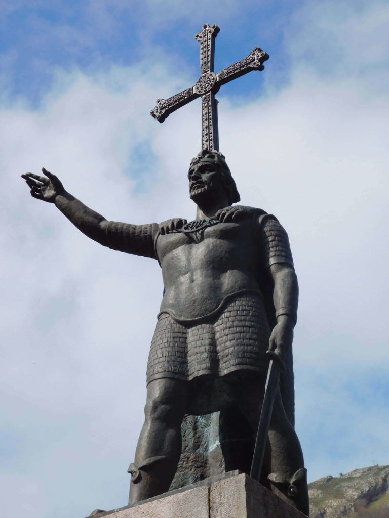 bishop pelayo statue northern way