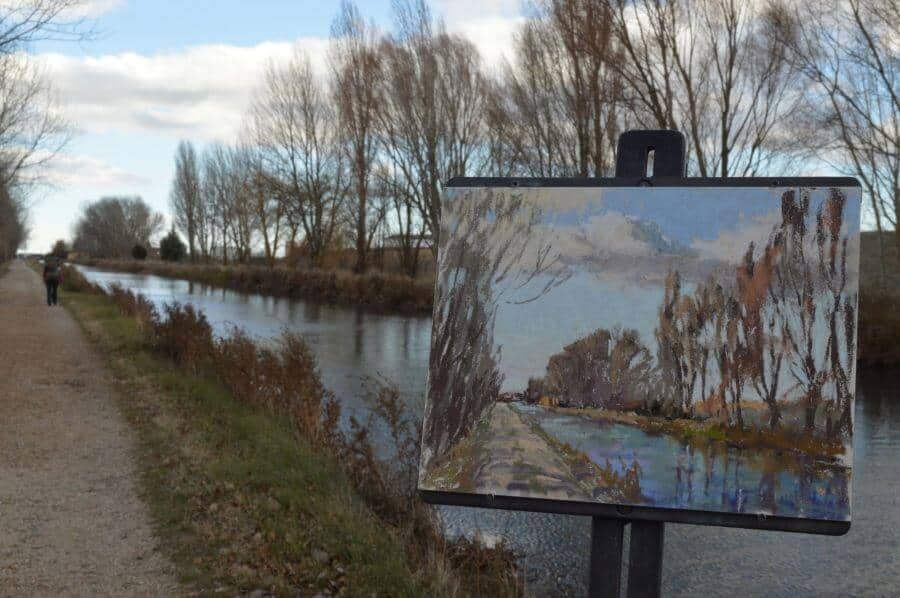 a picture of a painting
