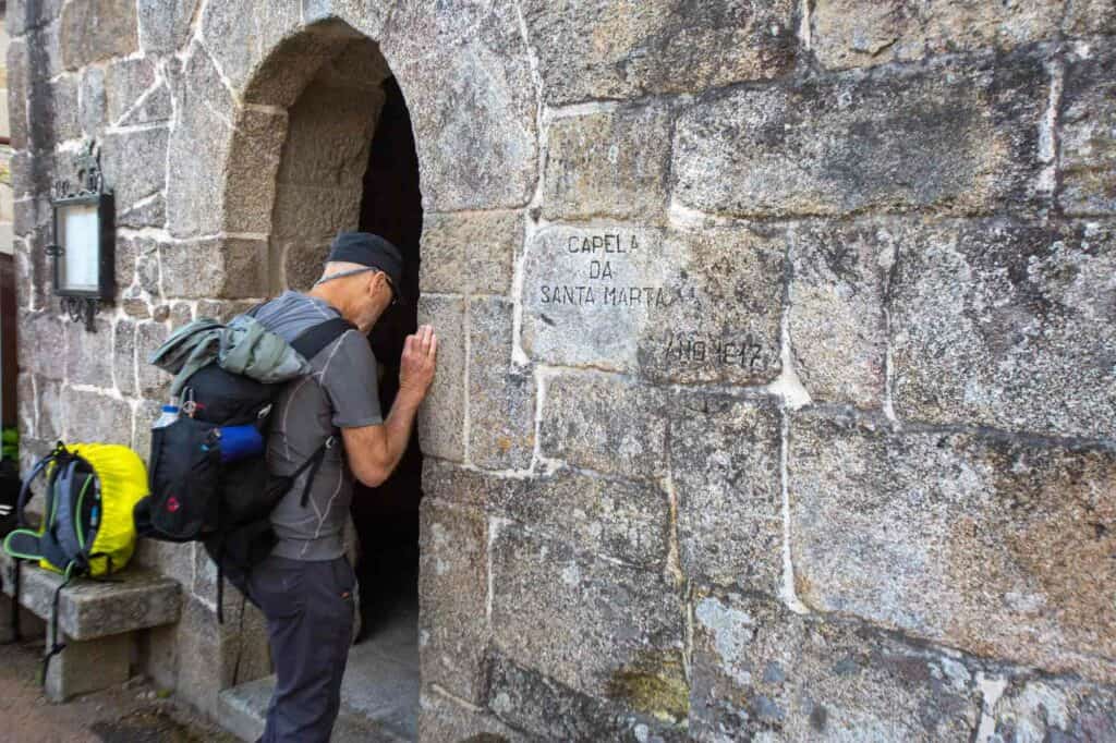 Camino Portuguese walking for religious reasons